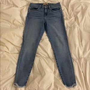 7 for all mankind light wash denim jeans